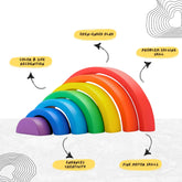 Rainbow Arch Stacker - SmartBee Toys